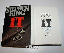 AUTHOR STEPHEN KING SIGNED'IT' 1ST/1ST EDITION PRINTING HARDCOVER HC BOOK withCOA