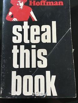 Abbie Hoffman Steal This Book Signed First Edition 1971