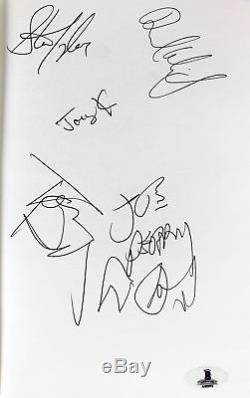 Aerosmith (5) Tyler, Perry, +3 Signed Walk This Way First Edition Book BAS