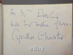 Agatha Christie SIGNED BOOK The Clocks 1st Edition The Crime Club 1963