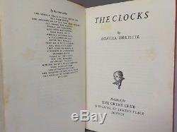 Agatha Christie SIGNED BOOK The Clocks 1st Edition The Crime Club 1963
