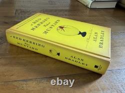 Alan Bradley Flavia De Luce Red Herring Without Mustard Signed 1st Edtn Book
