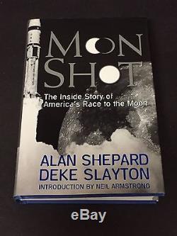 Alan Shepard NASA Astronaut Apollo Moonwalker Signed Autograph 1st Edition Book