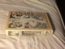 Alasdair Gray Lanark, A Life In Four Books, Signed Limited Edition Book, Fine