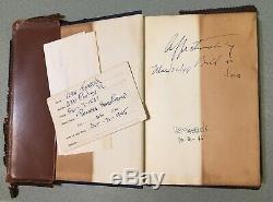 Alcoholics Anonymous AA Big Book Signed by Bill & Lois 1st Edition 11th Printing