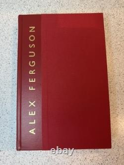 Alex Ferguson My Autobiography Special SIGNED LIMITED LEATHER EDITION Book VGC