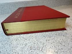 Alex Ferguson My Autobiography Special SIGNED LIMITED LEATHER EDITION Book VGC