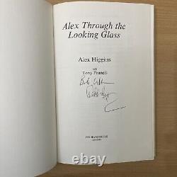 Alex Higgins Signed Autobiography Alex Through The Looking Glass World Snooker