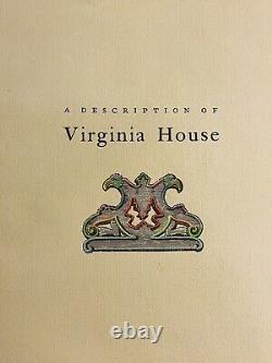 Alexander Weddell Virginia House Signed Photos Documents Limited Edition Book