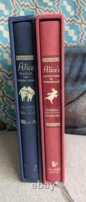 Alice in Wonderland and Looking Glass ltd ed signed Helen Oxenbury Lewis Carroll