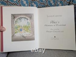 Alice in Wonderland and Looking Glass ltd ed signed Helen Oxenbury Lewis Carroll