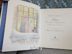Alice in Wonderland and Looking Glass ltd ed signed Helen Oxenbury Lewis Carroll