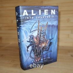 Alien Into Charybdis Signed Book Alex White First Edition Hardback Xenomorph