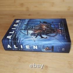 Alien Into Charybdis Signed Book Alex White First Edition Hardback Xenomorph