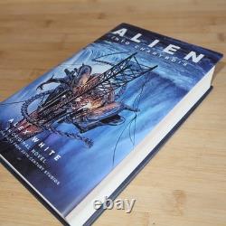 Alien Into Charybdis Signed Book Alex White First Edition Hardback Xenomorph