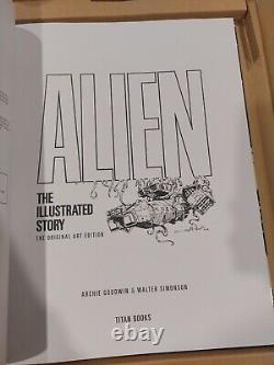 Alien The Illustrated Story (Original Art Signed Ed) 9781781166024 rare OOP