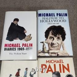 All signed MICHAEL PALIN diaries ALL 4 books HB first editions first prints