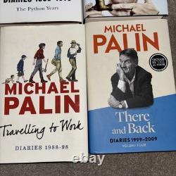 All signed MICHAEL PALIN diaries ALL 4 books HB first editions first prints
