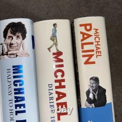 All signed MICHAEL PALIN diaries ALL 4 books HB first editions first prints