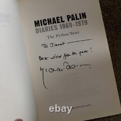All signed MICHAEL PALIN diaries ALL 4 books HB first editions first prints