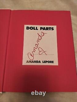 Amanda Lepore Doll Parts Book Signed