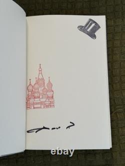 Amor Towles A Gentleman In Moscow Signed & Slipcase US 1st Edition Book