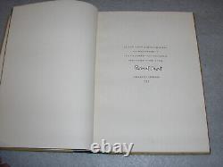 Antique Poetry Book Robert Frost A Masque of Mercy Signed Limited Edition 1947