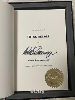 Arnold Schwarzenegger Signed Autographed Limited Edition Book Number 615/1000