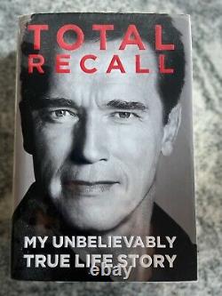 Arnold Schwarzenegger Signed Autographed Total Recall 1st Edition Book 521/1000