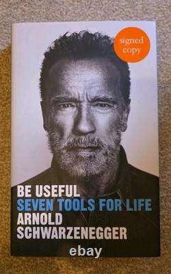 Arnold Schwarzenegger Signed'Be Useful' Book First Edition