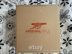 Arsenal Opus Limited Edition Book, Signed & Numbered. New Boxed Unopened