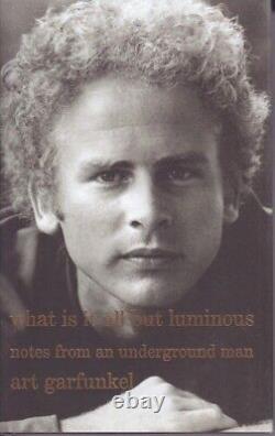 Art Garfunkel Signed Autographed 1st Edition Book