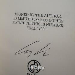 Artemis Andy Wier (The Martian) Signed Book Limited Edition Del Rey 707/2000