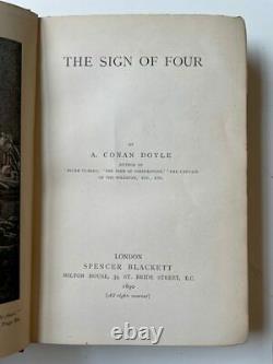 Arthur Conan Doyle The Sign of Four The true first issue 1st Book Edition