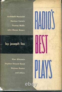 Arthur Miller & Arthur Laurents Radio Plays Signed Autograph 1st Edition Book