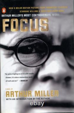 Arthur Miller Focus Signed Autograph 1st Edition Book