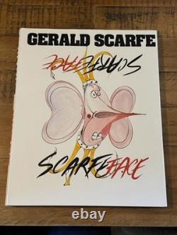 Artist Gerald Scarfe Scarfeface Signed HB 1st Edition Book