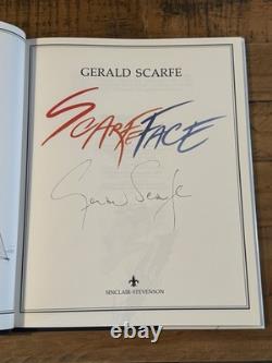 Artist Gerald Scarfe Scarfeface Signed HB 1st Edition Book