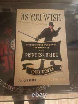 As You Wish by Cary Elwes Hardback Book Signed First Edition