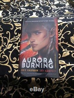 Aurora Burning Goldsboro Books Limited Edition Signed + Numbered + Sprayed Edges