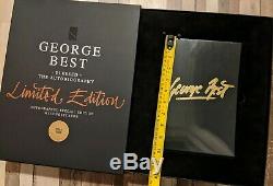 Authentic George Best Autobiography BLESSED Signed Limited Edition Boxset Book