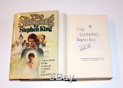 Author Stephen King Signed The Shining 1st/1st Edition Printing Book R49 Coa