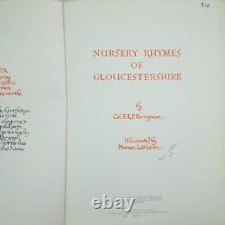 BERRYMAN Nursery Rhymes of Gloucestershire. LITTLETON, Noreen (Illus.)