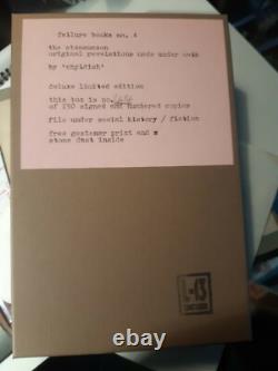 BILLY CHILDISH SIGNED NUMBERED L-13 SOLD OUT Limited Edition Book and Print