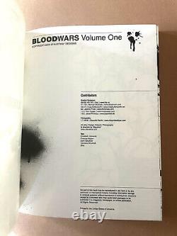 BLOODWARS Volume 1 Limited Edition Book Signed Sfaustina Graffiti Magazine