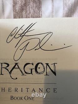 BOOK-Eragon Book One Christopher Paolini- First Edition Signed