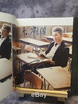 BTS Signed Luv Affair 2nd Book Inside Signature Album CD Limited Edition