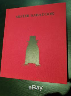 Babadook Pop-Up Book 1st edition signed by Jennifer Kent #1476
