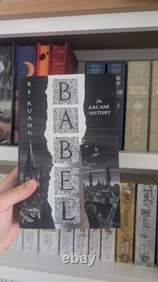 Babel by R. F Kuang Broken Binding Signed Limited Edition Numbered