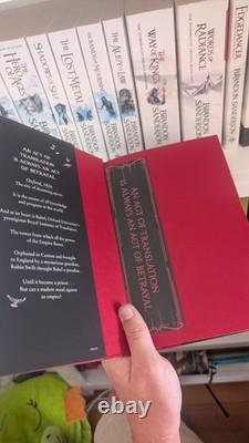 Babel by R. F Kuang Broken Binding Signed Limited Edition Numbered